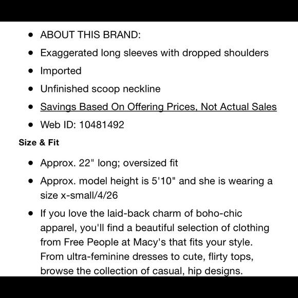 NWT Free People Bardot Striped Sweater - Picture 8 of 8